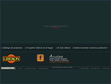 Tablet Screenshot of liberon.es