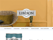 Tablet Screenshot of liberon.fr